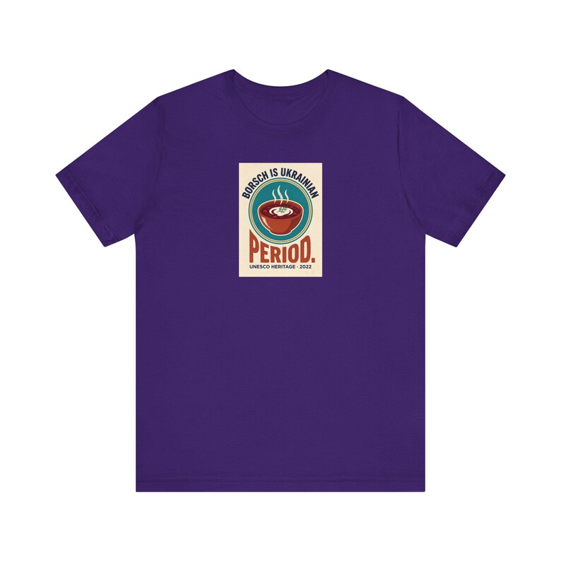Ukrainian Borscht Tee | Borsch Is Ukrainian Period Shirt | Funny Ukrainian Food Pride Gift | Slava Ukraini Diaspora image 10