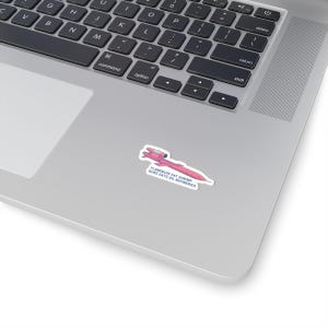 Ukrainian Flamingo Missile Sticker, FP-5 Pink Cruise Missile Decal, Funny Ukraine Military Humor Sticker, Stand With Ukraine Laptop Decal image 11