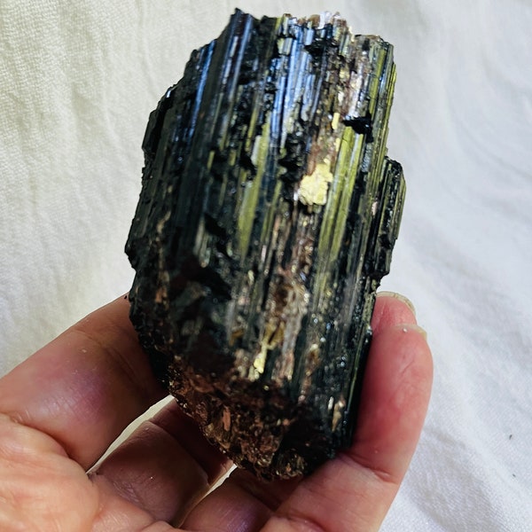 Black tourmaline with Mica