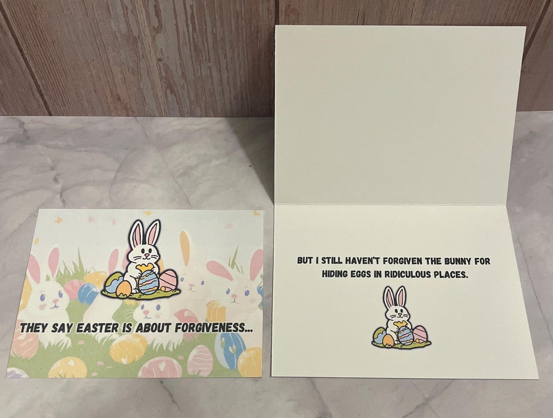 Easter Cards: Egg Hunt - Etsy