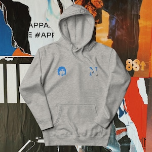 Napoli / Maradona / Diego / Clothing / Hoodie / Clothes / Sports / Football / Soccer / Calcio / Italia/ Serie A / Embroidered Design