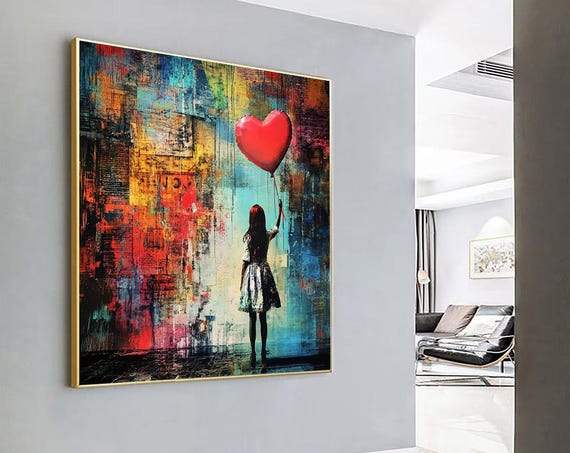 バンクシー Banksy Heart Balloon エスタンプ リトグラフ バンクシー Banksy Heart Balloon エスタンプ リトグラフ Banksy Girl