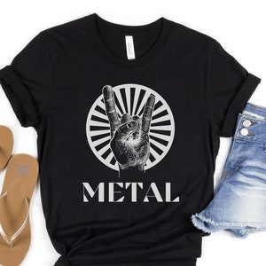 Unisex Heavy Metal T-Shirt, Heavy Metal Shirt, Unisex Metal Shirt, Metal Shirt, Gift for Heavy Metal Lover, Heavy Metal Rock Shirt