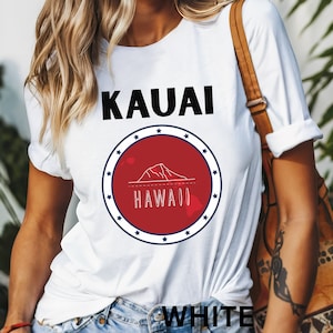 Kauai Shirt, Hawaii T-Shirt, Kauai Tee, Kauai Hawaii Shirt, Unisex Kauai Shirt, Hawaiian Gift, Beach Vacation Shirt, Kauai