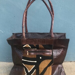 Woven leather purse - .de