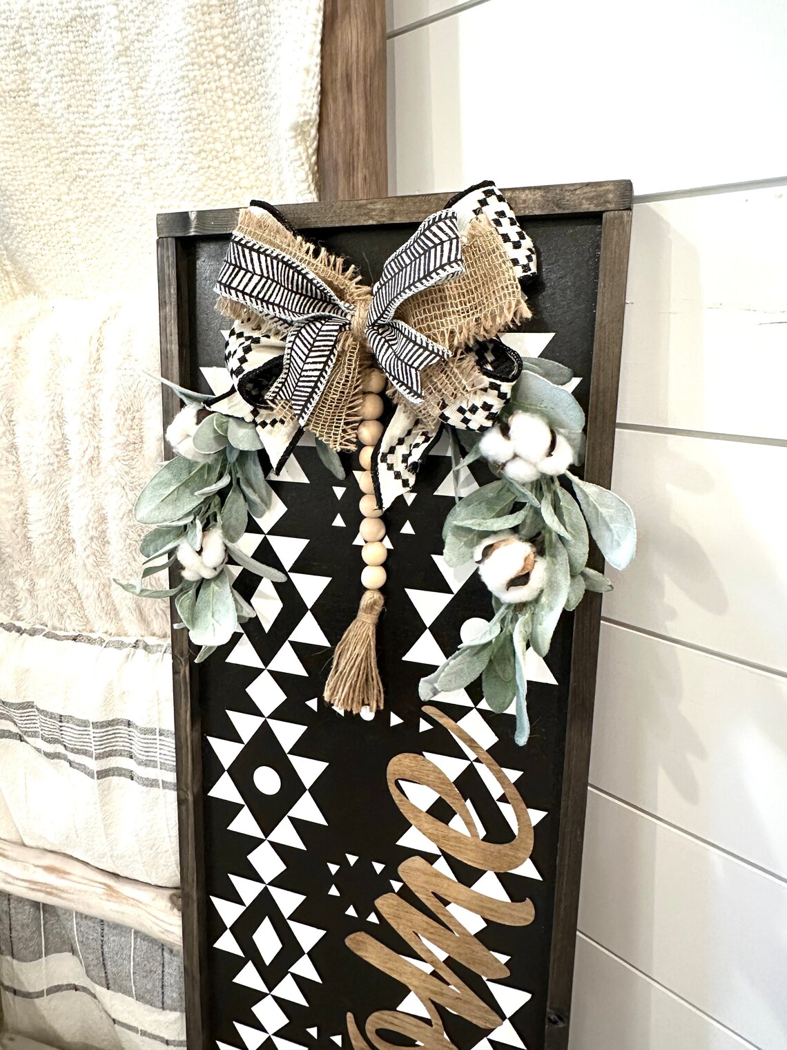 Aztec Door Leaner Etsy