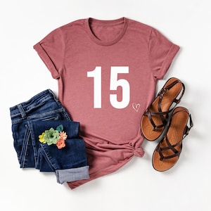 15th Birthday Shirt | Birthday Gift For Girl | 15th Birthday Gift | My 15th Birthday Shirt | Girl Birthday Shirt | 15th Birthday Girl