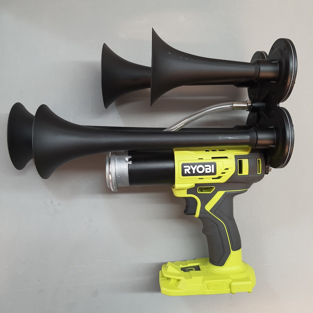 Ryobi Train Horn QUAD 18 Volt Cordless Drill Air Horn Custom Etsy