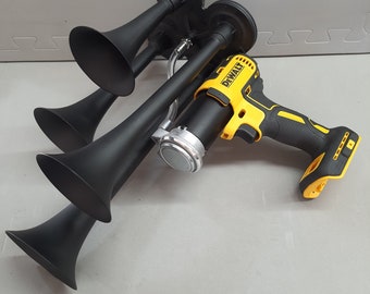 DeWalt 20V Drill Impact Train Sports Boat Air Horn Quad