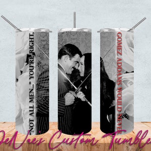 DIGITAL DOWNLOAD Gomez and Morticia Tumbler Wrap PNG