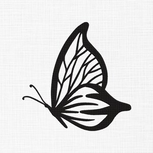 Butterfly Embroidery Design Butterfly Silhouette Embroidery Design Butterfly Embroidery Files Machine Embroidery 5 Sizes Digital Download