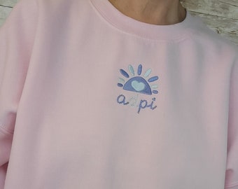 Embroidered ADPi Sun Sweatshirt