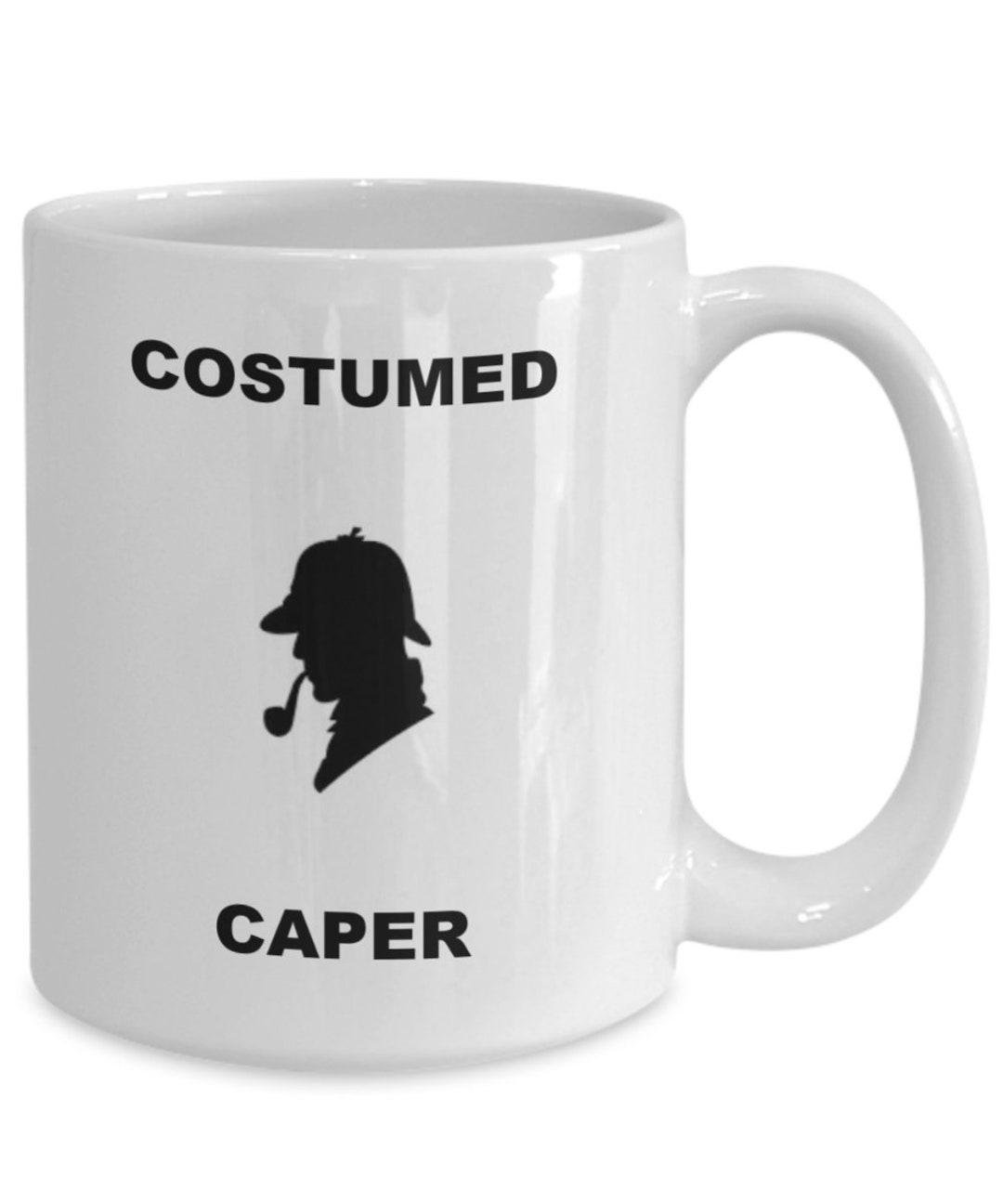 Costumed Caper Halloween Trick or Treat Coffee Mug Etsy