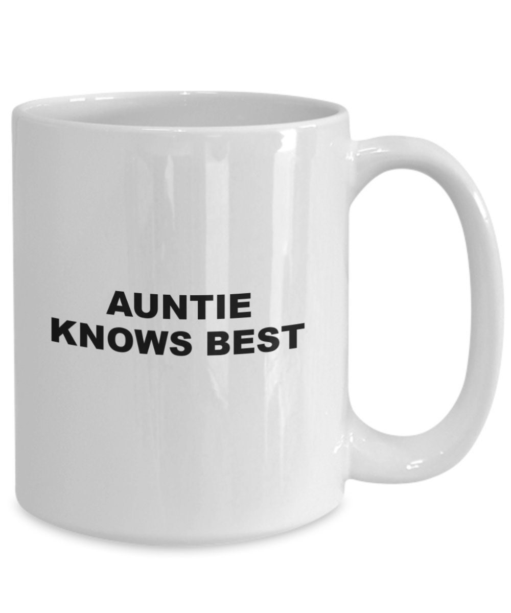 Auntie knows best