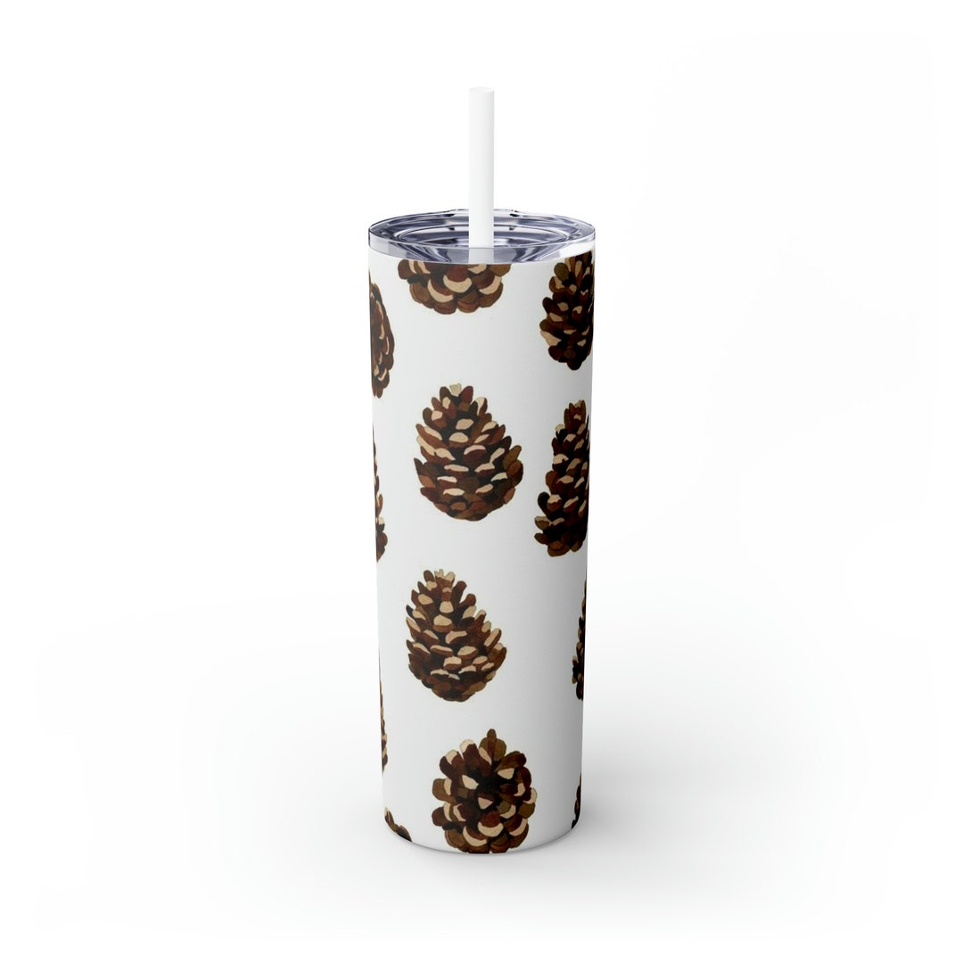 JarThenaAMCS Weihnachtsbecher 1,2L - Boho Design Mit Deckel & Strohhalm