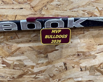 Uchwyt ścienny na kij hokejowy, dostosowany/spersonalizowany