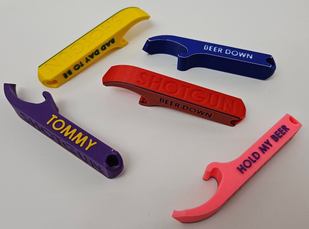 Shotgun Beer Drinking Tool Personalized, Customized, Multiple Colors