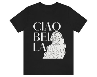 Ciao Bella illustrated t-shirt