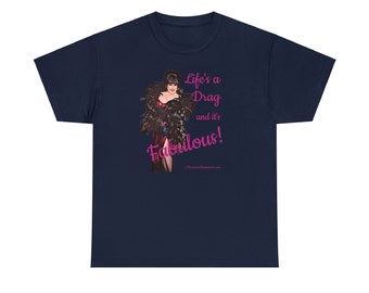 Life's a Drag - Unisex Heavy Cotton Tee