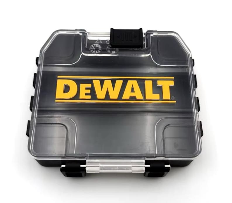 DeWalt Mini Box förvaringsväska | För försänkare, fräsar, borrar etc. | 1 st Black Small