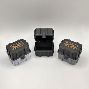 Generic Black and Decker Mini Rugged Box Storage Case | Empty box for accessories, woodworking tools |