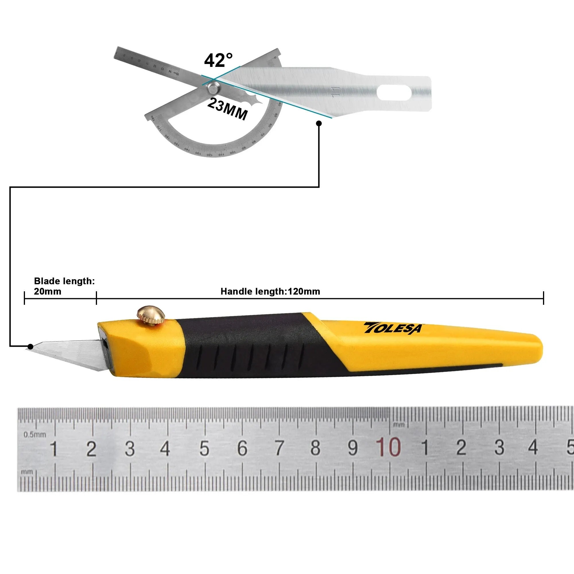 Craft Knife Set for Hobbyist (yellow) - Etsy