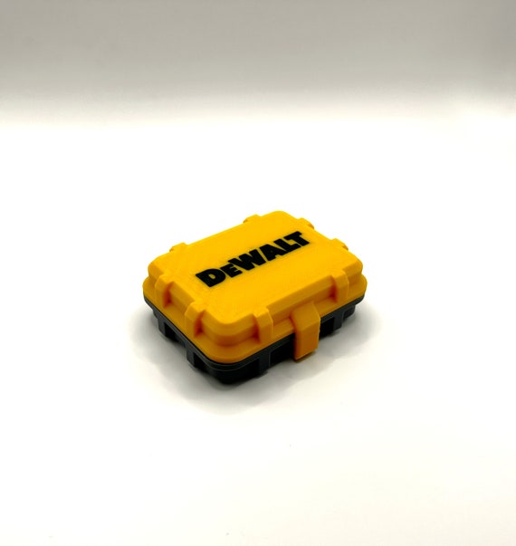 DeWalt Rugged box Storage Case for countersink bits (3D Printed)