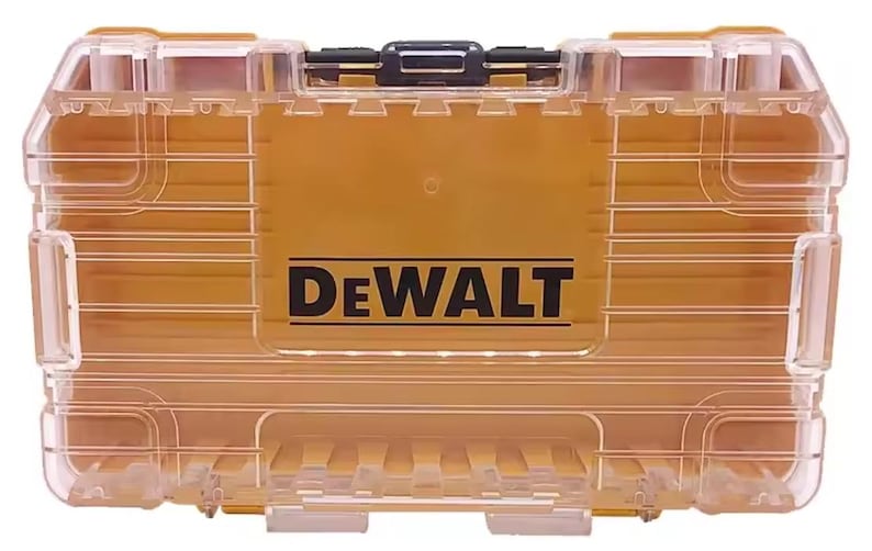 DeWalt Mini Box förvaringsväska | För försänkare, fräsar, borrar etc. | 1 st Yellow Medium
