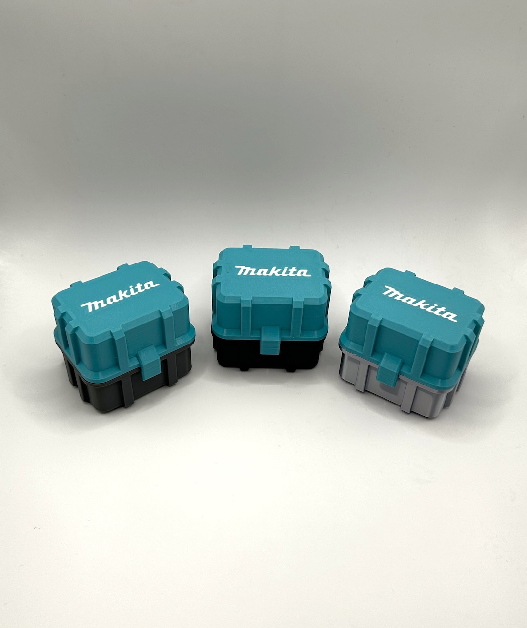 Small Rectangular Bit Case Makita Mini Rugged Box Storage Case | for Countersink, Router Bits ...