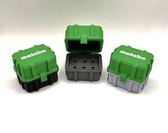 Metabo Mini Rugged Box Storage Case | For countersink, router bits, drill bits etc |