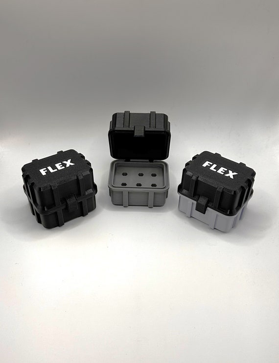 Flex Mini Rugged Box Storage Case | For countersink, router bits, drill bits etc |