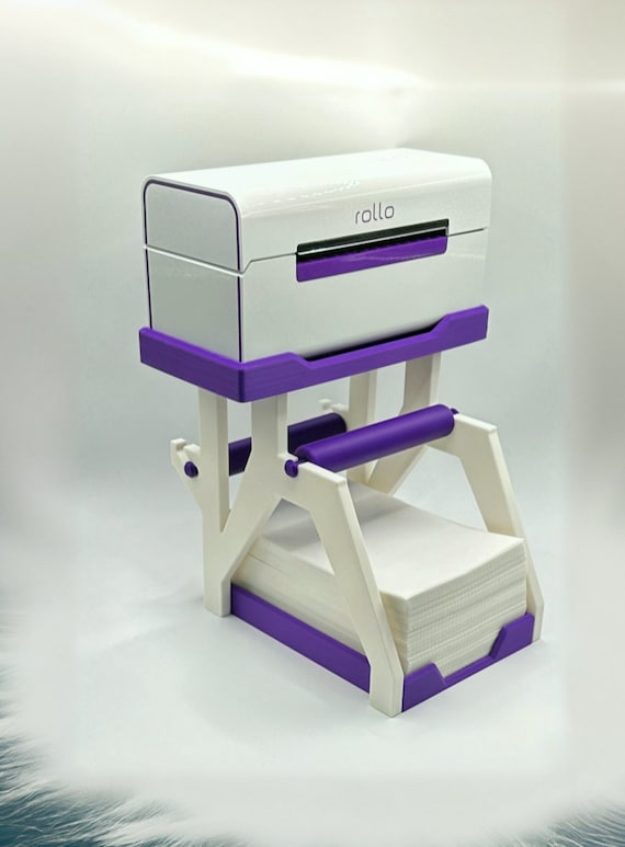 Thermal Label Holder For Rolls And Fan-Fold Labels, Sticker Roll Holder