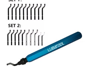 Deburring Tool with 11 HSS Steel Blades