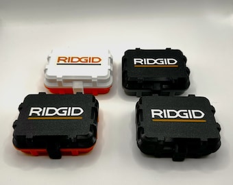 Ridgid Rugged box Storage Case for countersink bits (3D Printed)