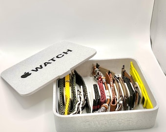 Organizer case for Apple Watch bands