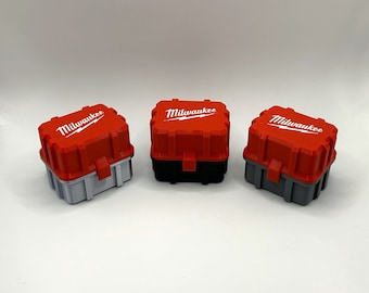 Milwaukee Mini Rugged Box Storage Case | For countersink, router bits, drill bits etc |