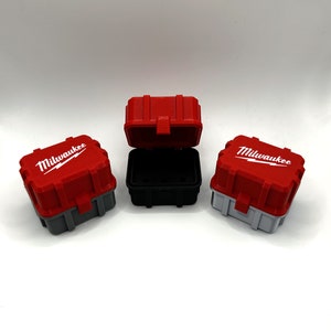 Milwaukee Mini Rugged Box Storage Case | for Countersink, Router Bits ...