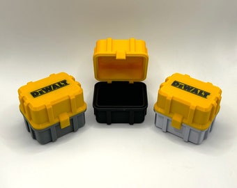 Generic DeWalt Mini Rugged Box Storage Case | Empty box for accessories |