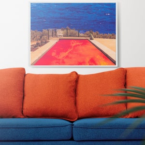 Red Hot Chili Peppers Californication Album Poster Canvas, Huge Canvas Art, Iconic Wall Art, Original Home Décor, Music Art, Home Decor