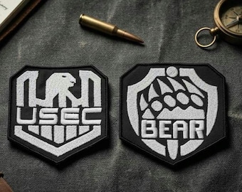 USEC BEAR Morale Patch | Escape from Tarkov Tactical Gear, Cosplay Accessory
