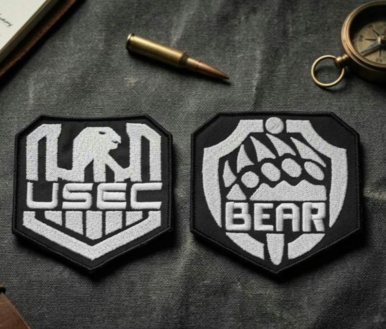 USEC BEAR Morale Patch | Escape from Tarkov Tactical Gear, Cosplay Accessory