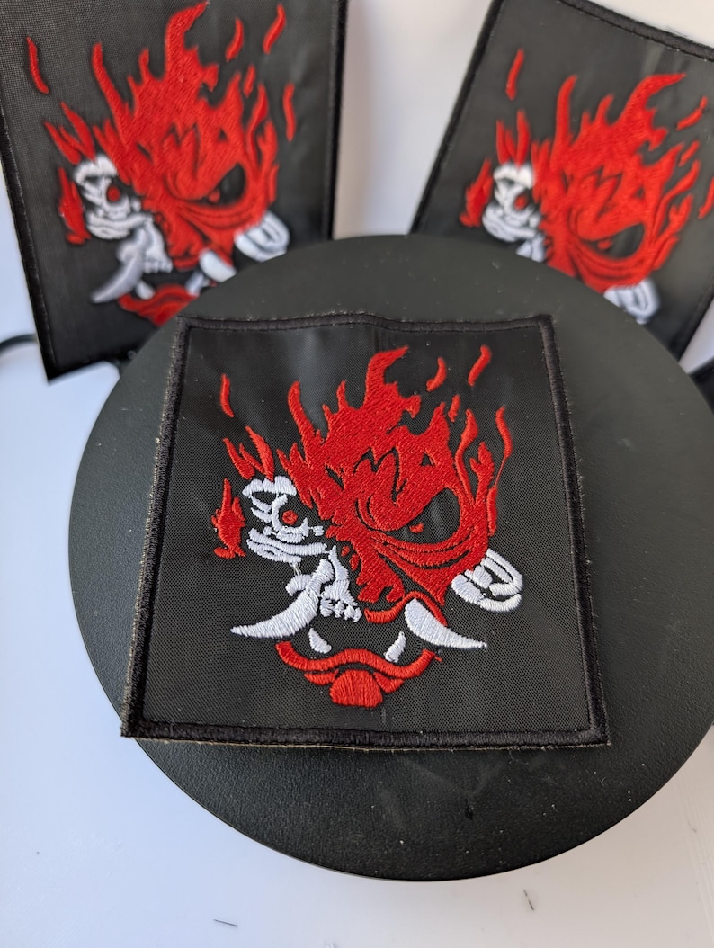 Cyberpunk 2077 Samurai Embroidery Patch