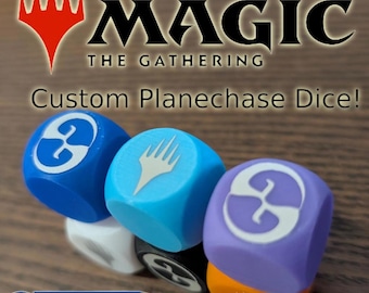 1x Custom Planar Die for Magic: The Gathering - Add Dimension to Your Game! (16x16mm) (MTG)