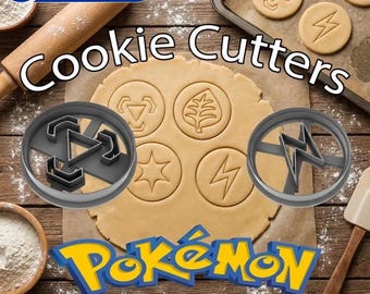 Pokemon Trading Card Game Energy Cookie Cutters