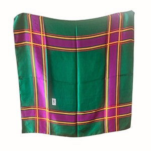 Vintage 1980’s Yves Saint Laurent Silk Scarf