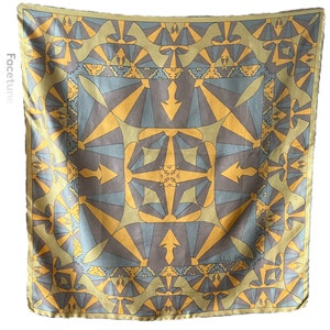 Vintage1960’s Richard Allan Silk Scarf