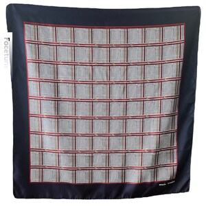 1973 Alain Xavier Silk Scarf