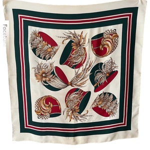 Vintage 1980’s Silk Scarf