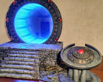 Complete Assembled StarGate Model - Kristian's StarGate Project