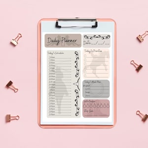 Western Themed Daily Planner
